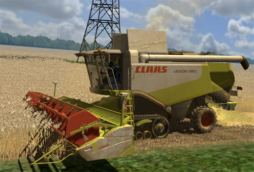 CLAAS Lexion 580TT Pack (Washable & New AP)