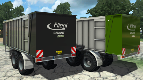 Fliegl ASW268 (black & green)
